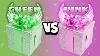 Green Vs Pink Choose Your Gift