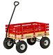Heavy Duty Children's Wagon 10 Tires 800lb Capacity Red Green Pink Blue Usa