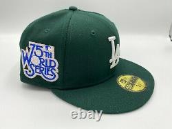 Hat Club Exclusive LA Dodgers Pink Bottom Green/White 1978 World Series 71/4