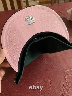 Hat Club Exclusive LA Dodgers World Series Green and Pink
