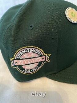 Hat Club Green Eggs And Ham Washington Nationals Pink Bottom Size 7 5/8