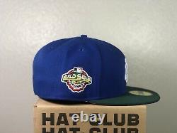 Hat Club X Jae Tips NY Yankees 2001 World Series Royal/Green Pink UV Size 7 5/8