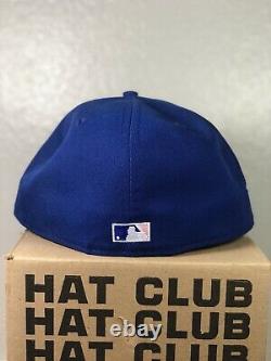 Hat Club X Jae Tips NY Yankees 2001 World Series Royal/Green Pink UV Size 7 5/8