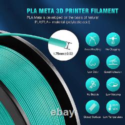 JAYO 10KG 1.75mm PLA Meta 3D Printer Filament 1KG Red Blue Green Pink Yellow US