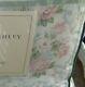 Laura Ashley Queen Comforter Set 4p Beautiful Farmhouse Floral Green Pink