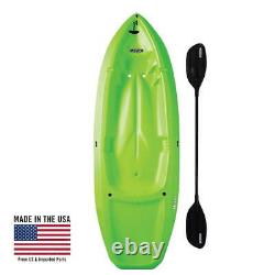 Lifetime 6' 1-Man Wave Youth Kayak with Bonus Paddle Footrest Select Color New