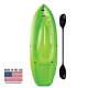 Lifetime 6' 1-man Wave Youth Kayak With Bonus Paddle Footrest Select Color New
