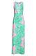 Lilly Pulitzer Carlotta Maxi Dress Who Let The Fronds Out Pink/green Size 10 Nwt