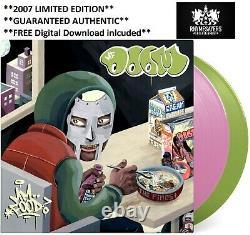 MF DOOM MM. FOOD Vinyl AUTHENTIC Pink & Green LP LIMITED EDITION Release
