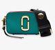 Marc Jacobs Snapshot Camera Bag Buttons Green Blue Pink Crossbody Authentic