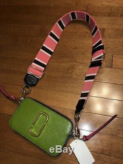 Marc jacobs snapshot camera bag Green And Pink Brand New