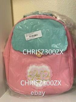 Melanie Martinez K-12 Vinyl Backpack Bag Cry Baby Mint Green Pink Faux Fur K12