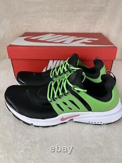 Mens Nike Air Presto DJ5143-001 Shoes Black/Hyper Pink/White/Green Size 12