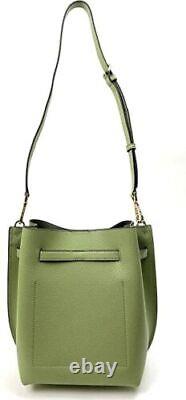 Michael Kors Small Leather Bucket Crossbody Messenger Handbag Shoulder Bag