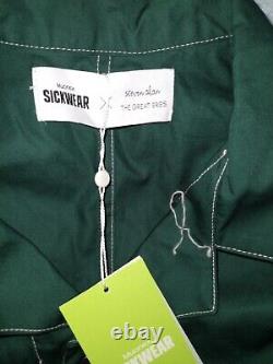 Mucinex Sickwear X Steven Alan Slumpsuit HTF Rare Green pink Large READ coverall