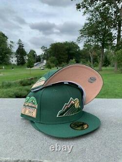 Myfitteds Magic Treehouse Colorado Rockies 7 1/2 Pink UV 1995 Coors Field Green