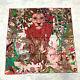 New Authentic Hermes Silk Scarf 35 X 35 Wild Singapore Pink Red Green