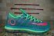New Nike Air Zoom Kd 6 Kevin Durant Vi Elite Mens Size 10 642838 300 Green Pink