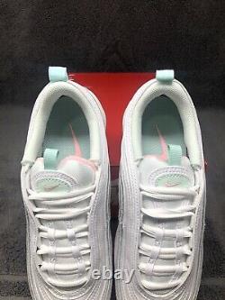NEW Nike Womens Air Max 97 Barely Green White Pink Turquoise DJ1498-100 Size 8