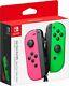 New Nintendo Switch Joy Con Wireless Controller Official Joycon Pink Green