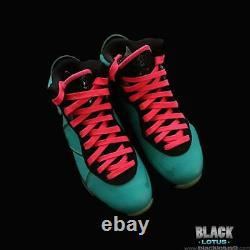 NEW RARE Nike Lebron 8 South Beach Pink Flash Filament Green size 8 Easter