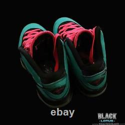 NEW RARE Nike Lebron 8 South Beach Pink Flash Filament Green size 8 Valentines