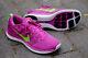 New Womens Nike Flyknit Lunar1+ Size 9 Pink/green/white Running Shoes Nike Plus