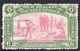 New Zealand-1906 Christchurch Exhibition 6d Pink & Olive-green Sg 373 Good Used
