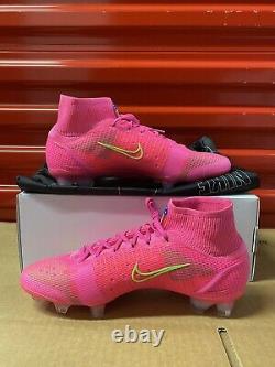 NIKE iD BY YOU MERCURIAL SUPERFLY 8 ELITE PINK/Green DD0317 661 US 7M/ 8.5W