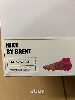 NIKE iD BY YOU MERCURIAL SUPERFLY 8 ELITE PINK/Green DD0317 661 US 7M/ 8.5W