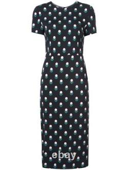 NWOT Diane von Furstenberg Dress in Casmir Dot Black 6 $298