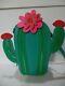 Nwot Kate Spade Green & Pink Blooming Cactus Crossbody Shoulder Handbag Purse