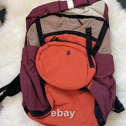 NWOT Lululemon Pack And Go Backpack 21L Mulled Wine Canyon Orange Pink Savannah