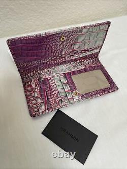 NWT Rare Brahmin Melbourne ADY Wallet JULEP Pink Purple Green