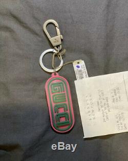 New Authentic Gucci Sega Keychain Unisex Pink Green Collectibles Sold Out $225