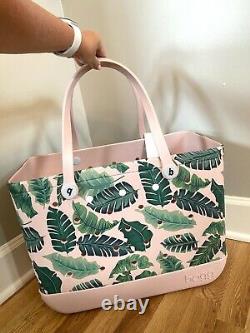 New BOGG Bag Limited Edition Palm Print LARGE NWT Pink FREE SHIPPING