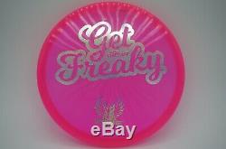 New Discraft Set of 4 Brodie Smith Get Freaky Zones Black, pink, blue & green