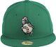 New Era X Dionic Worm Man Pink Undervisor 59fifty Fitted Hat