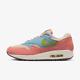 New Nike Air Max 1 Qs Shoes'light Madder Root And Worn Blue' (dv3196-800)