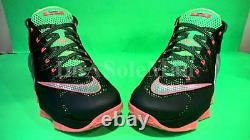 New Nike Zoom Lebron XII Low Sz 10.5 Remix Green Pink Jordan 12 18 19 Space Jam