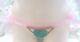 New Rainbow Mermaid Ruffle Pink Blue & Green Glistening Ribbon Tie Panties M