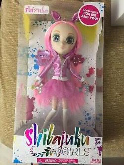 New Shibajuku Girls Doll, Shizuka, Pink Hair, Bunny Hoodie, Blue/Green Eyes, 13