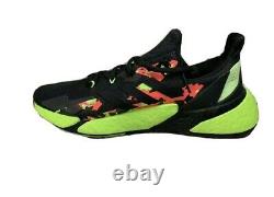 New? Size 12? Adidas X9000L4 Black Signal Neon Green, Neon Pink