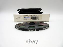 New Tiffen Viewing Filter Wheel # 2 Straw 1, 2 & 3 Green 1, 3 & 5 Pink 1, 3 & 5