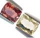 Nice 1.13ct Olive Pink Green 2 Red Natural Color Change Diaspore Mined At Turkey