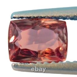 Nice 1.13ct Olive Pink Green 2 Red Natural Color Change Diaspore Mined at Turkey