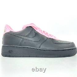 Nike Air Force 1 Low Black Pink Green CJ1629-001 Men's 9 Rare