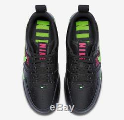 Nike Air Force 1 Lv8 Ul Utility Black / Hyper Pink / Scream Green Uk 10, 11