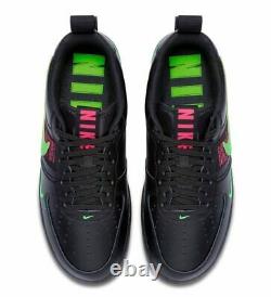 Nike Air Force 1 Lv8 Utility Black / Scream Green / Hyper Pink Uk 10