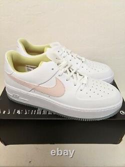 Nike Air Force 1 Sage Low Women's Shoes White/Pink/Green/Blue Size 12 CW5566-100